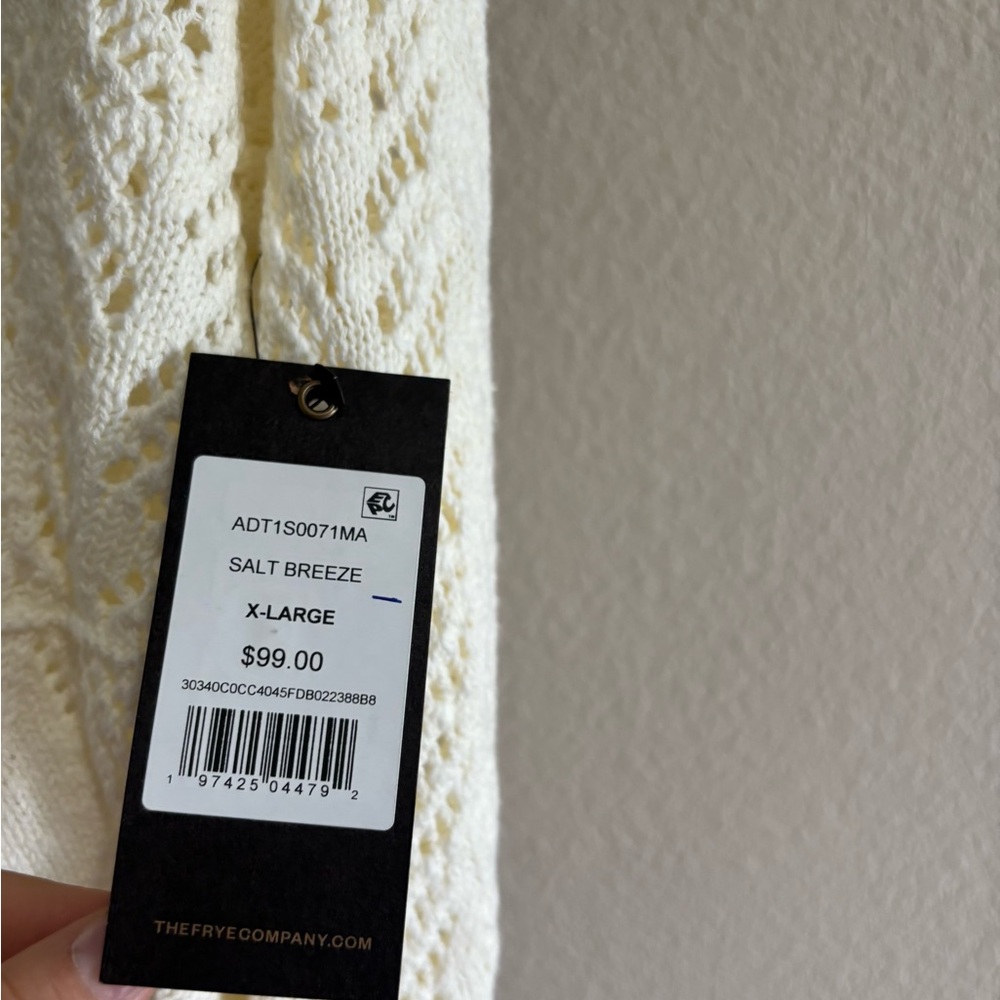 ୨୧ ･ﾟ✧ FRYE Tie Cardigan NWT - Picture 8 of 8
